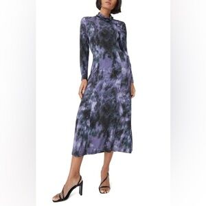 & other stories marble print dress